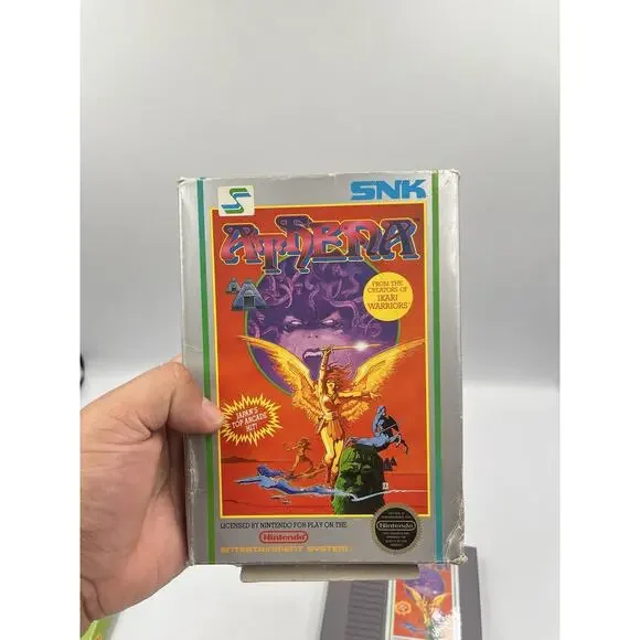 Athena (Nintendo Entertainment System, 1985) 5 Screw With Original Box